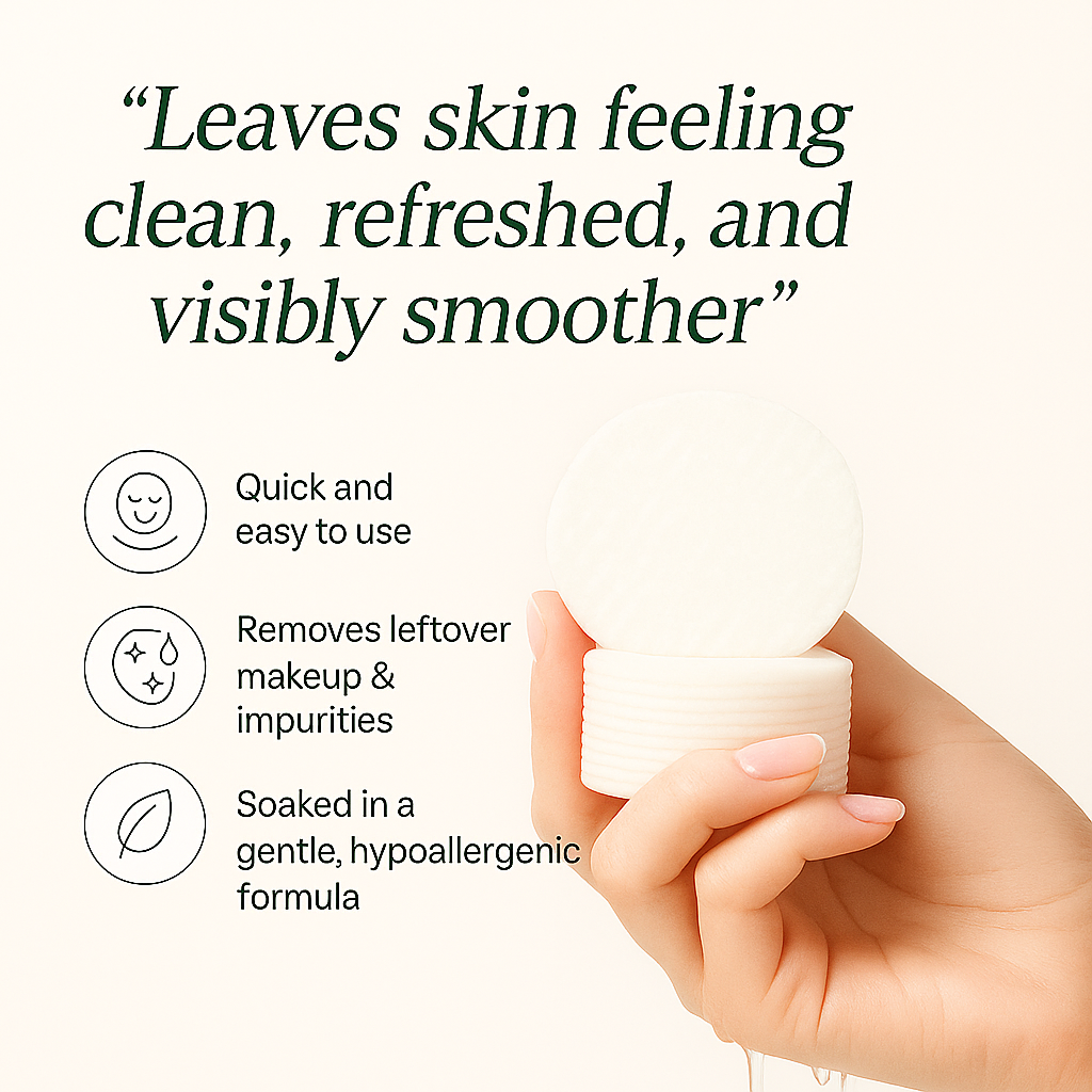 Kiyu Beauty Radiance Renewal Toner Pads