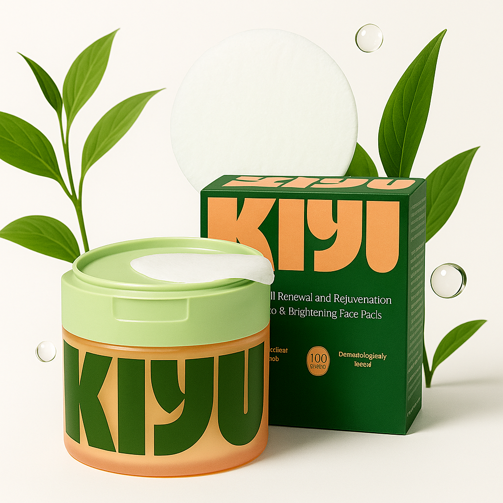 Kiyu Beauty Radiance Renewal Toner Pads