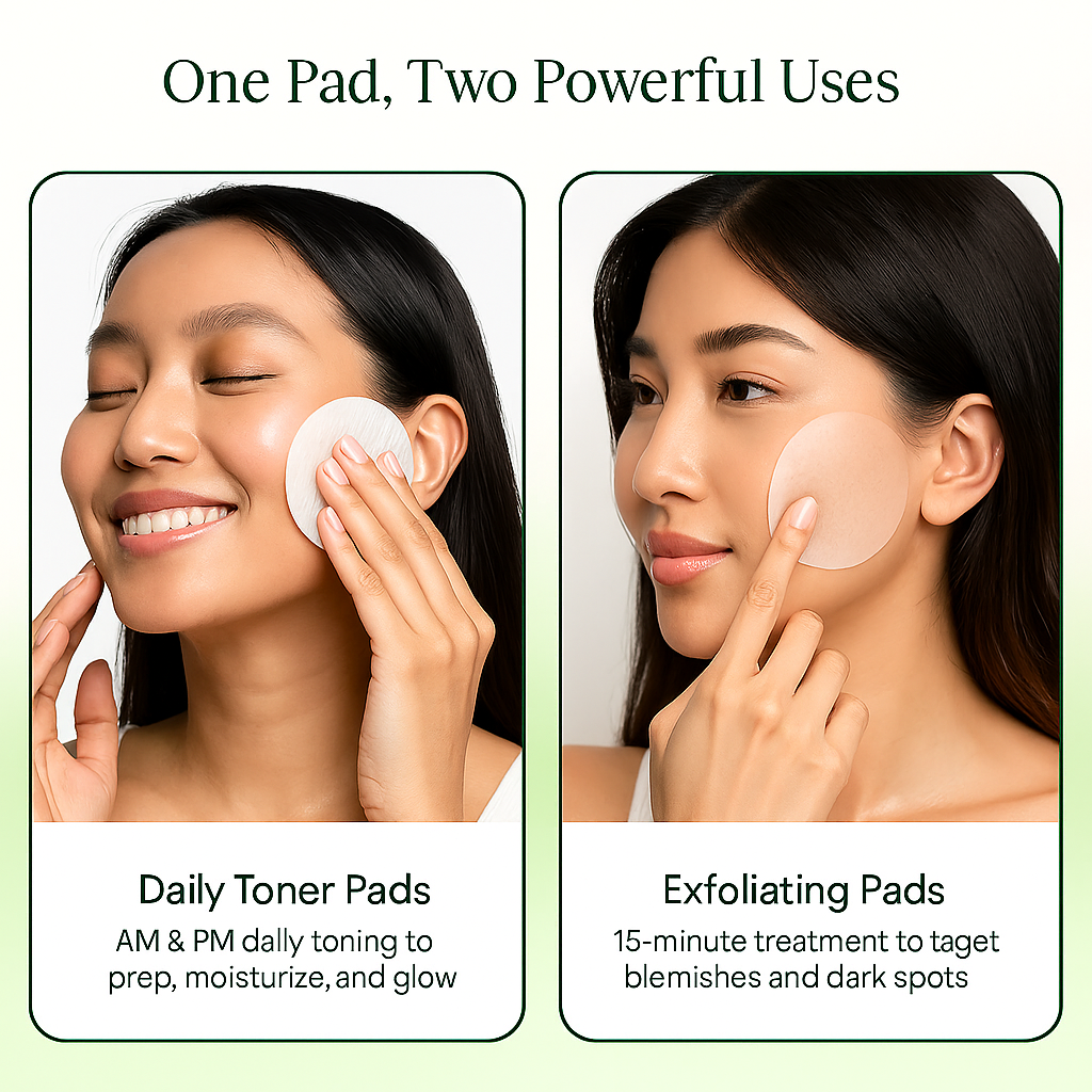Kiyu Beauty Radiance Renewal Toner Pads