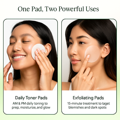 Kiyu Beauty Radiance Renewal Toner Pads
